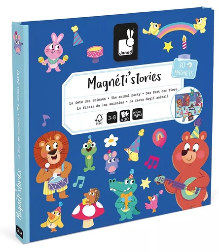 [73535455] MAGNETI´STORIES FIESTA ANIMALES