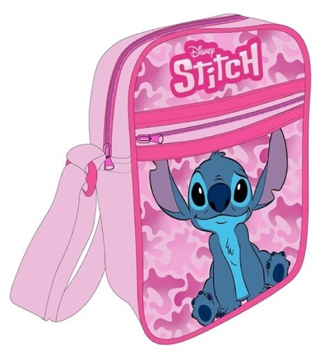 [06334897] BANDOLERA STITCH ROSA 21 CM.