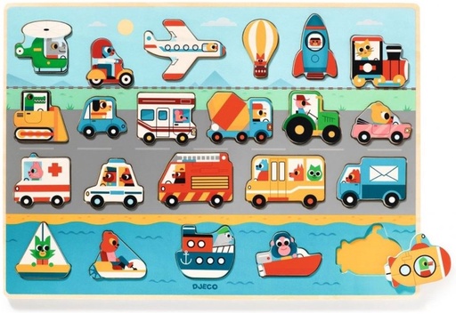 [36201831] ENCAJABLE PUZZLE VROOM