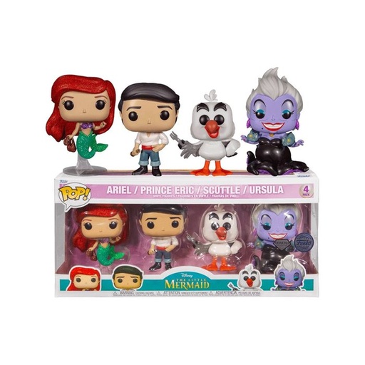 [54269110] PACK 4 - POP LA SIRENITA DISNEY