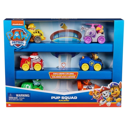 [62701781] PAW PATROL PACK 6 VEHICULOS