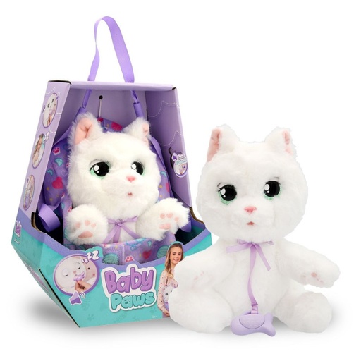 [18092713] BABY PAWS GATO BLANCO