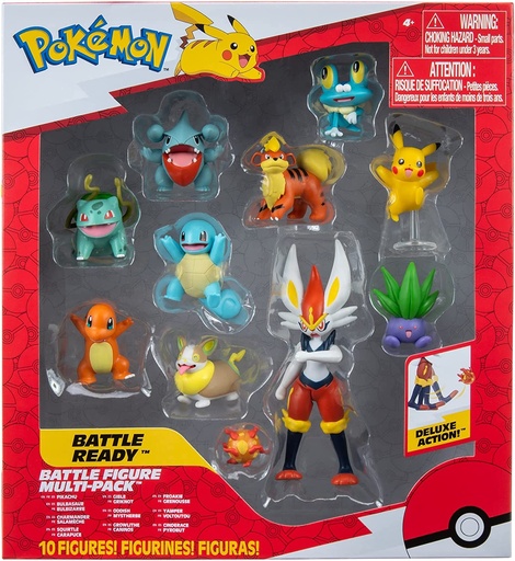 [03500244] POKEMON MULTIPACK 10 FIG.