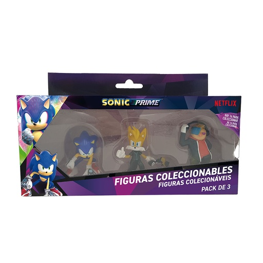 [03502003] SONIC FIG. PACK 3 SURT.