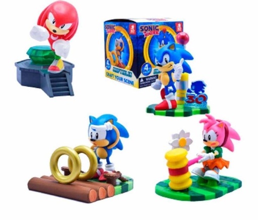 [03504123] SONIC FIG.8 CM. C/DIORAMA