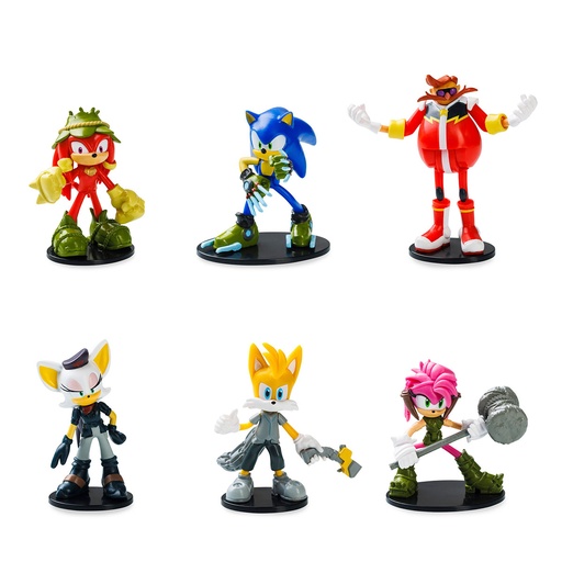 [03506070] SONIC FIG. ARTICULADA PACK 6