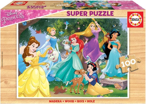[04017628] PUZ. 100 PRINCESAS DISNEY