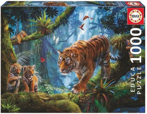[04017662] PUZ.1000 TIGRES EN EL ARBOL