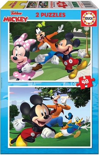 [04018885] PUZ.2x48 MICKEY & FRIENDS