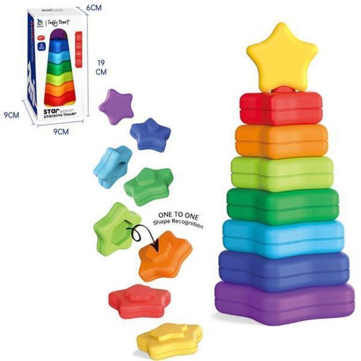 [86012290] PIRAMIDE ENCAJABLES ESTRELLA