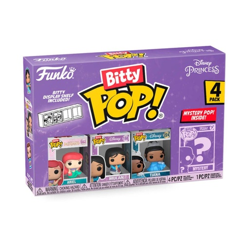 [54373027] BITTY POP - ARIEL 4PACK