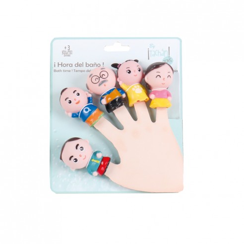 [86100586] MARIONETAS BAÑO FAMILIA