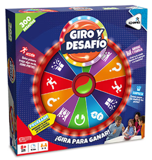 [13017727] JUEGO GIRA Y DESAFIO
