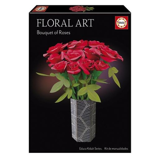 [04020139] ARTE FLORAL RAMO ROSAS