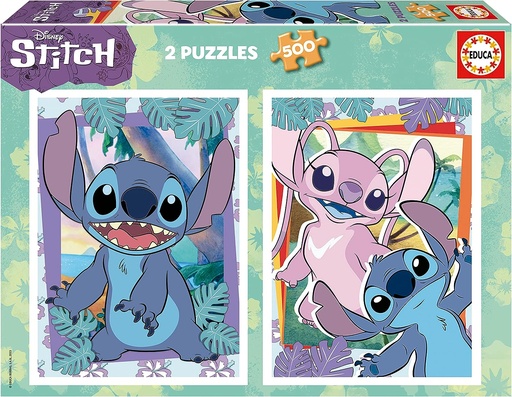 [04019732] PUZ.2x500 STITCH DISNEY