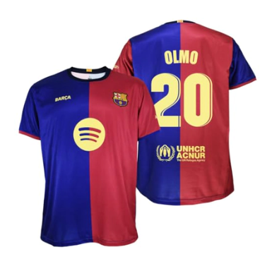 [49800281] CAMISETA BARÇA 1ºEQ. OLMO T.L