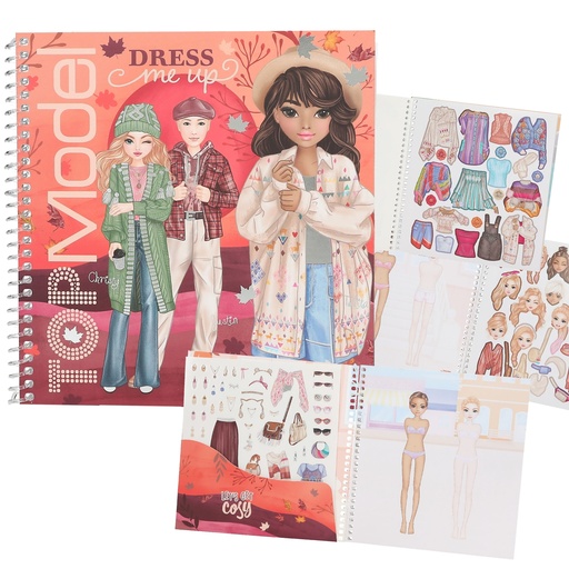 [50213573] STICKERBOOK COSY TOP MODEL
