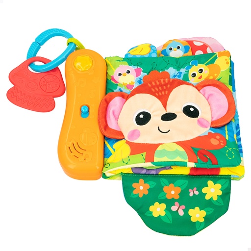 [05647276] LIBRO MUSICAL TEXTIL BEBE