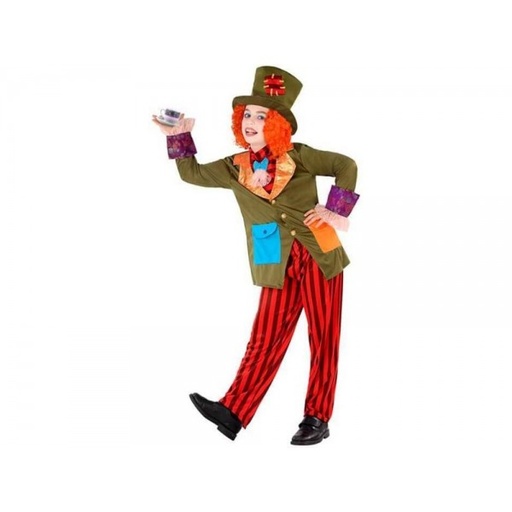 [01861293] DISFRAZ SOMBRERERO LOCO 7-9