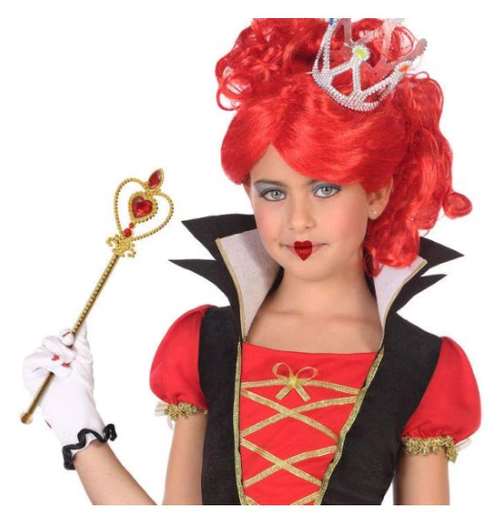 [01866818] VARITA PRINCESA 32 CM. ROJA