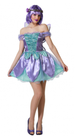 [01871916] DISFRAZ HADA PURPURA T.M-L