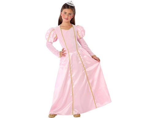 [01898122] DISFRAZ PRINCESA ROSA T.5-6