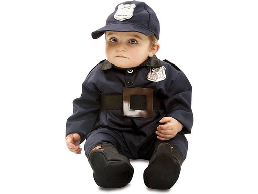 [55220922] DISFRAZ BEBE POLICEMAN 7-12 M.