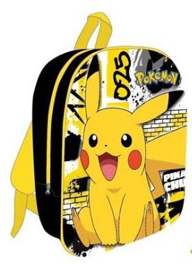 [06330739] MOCHILA POKEMON 3D 40x30x15