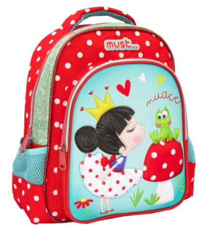 [06384999] MOCHILA GIRL&FROG 3D 27x10x32