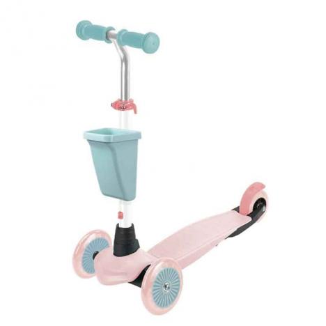 [31903072] PATINETE 3 RUEDAS CESTA ROSA