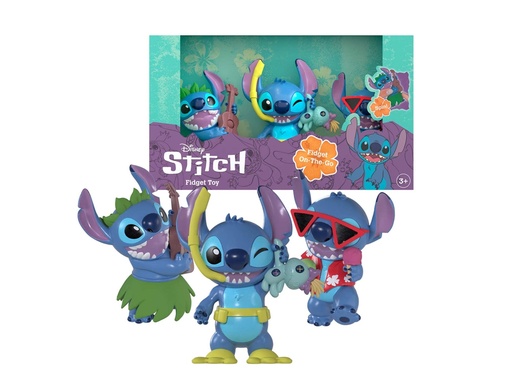 [13019498] PELUCHE STITCH FIDGET PACK 3