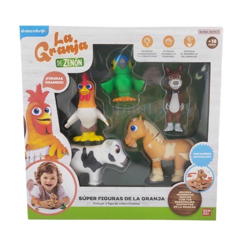 [02585500] LA GRANJA ZENON (PACK 5 FIG.)