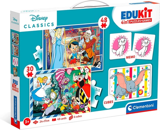 [06618290] EDUKIT 4 EN 1 DISNEY CLASSICS