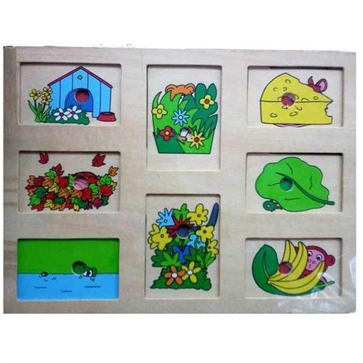 [88804469] JUEGO ASOCIACION MADERA