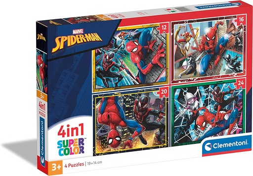[06621515] PUZ.12+16+20+24 SPIDERMAN