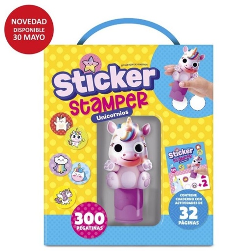 [79209256] STICKER STAMPER-UNICORNIOS