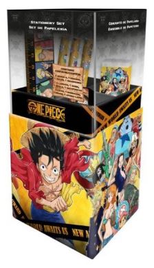 [12488949] LAPICERO CON PAPELERIA ONE PIECE