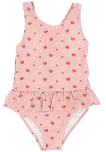 [73412839] BAÑADOR CRUZADO CON VOLANTES STRAWBERRIES S