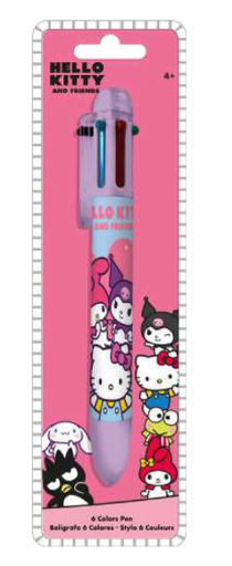 [12491400] BOLIGRAFO 6 COL. HELLO KITTY
