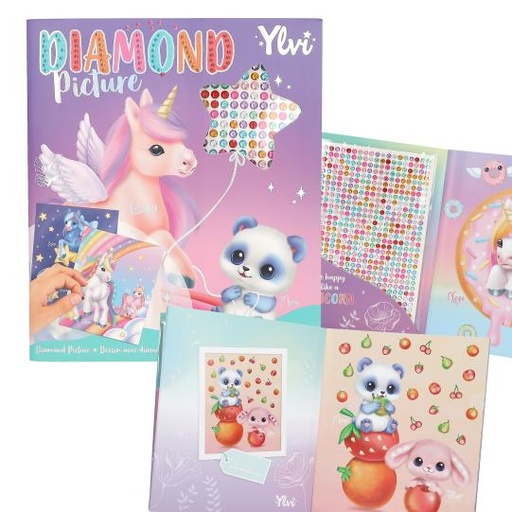 [50213483] CREA TU LIBRO PEGAT.DIAMANTES YLVI
