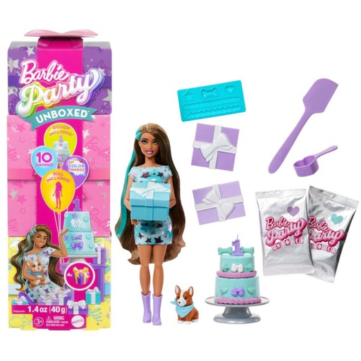 [24529651] BARBIE PARTY REVEAL AZUL