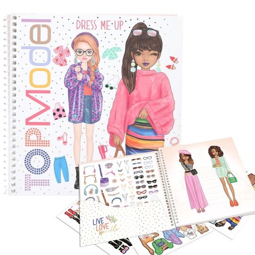 [50213804] CUADERNO DRESS ME UP TOP MODEL