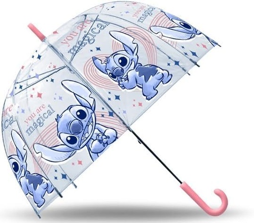 [12487548] PARAGUAS STITCH TRANSP.46 CM.