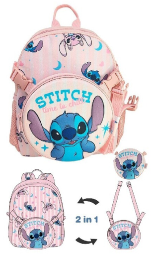 [06365163] MOCHILA C/RIÑONERA STITCH