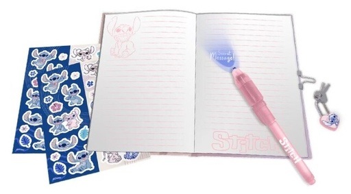 [12487733] DIARIO STITCH C/BOLI MAGICO
