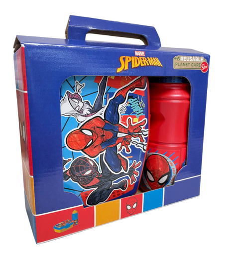 [33583573] BOTELLA+SANDWICH.SPIDERMAN