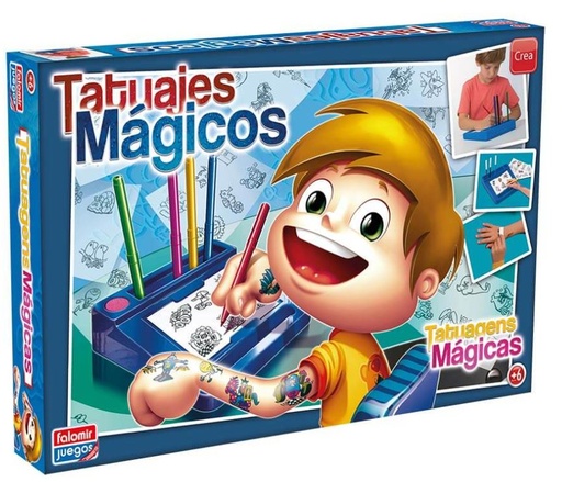 [12511531] TATUAJES MAGICOS AZUL