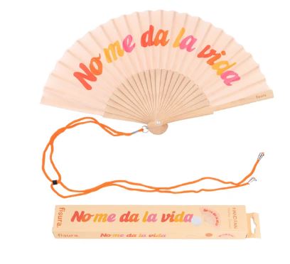 [23774255] ABANICO "NO ME DA LA VIDA"