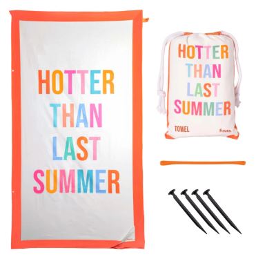 [23774617] TOALLA PLAYA "HOTTER THAN LAST SUMMER"