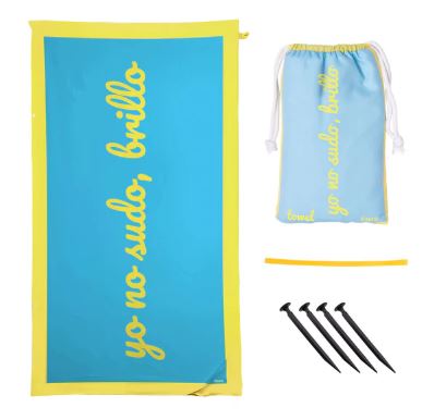 [23774635] TOALLA PLAYA "NO SUDO,BRILLO"